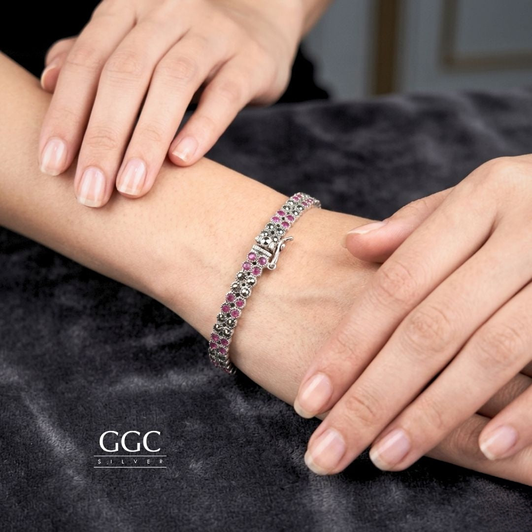 Ruby marcasite