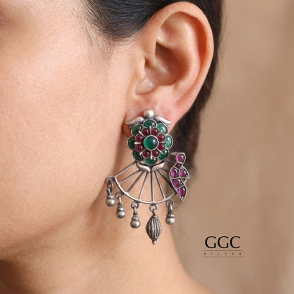 Kundan Fusion Earring