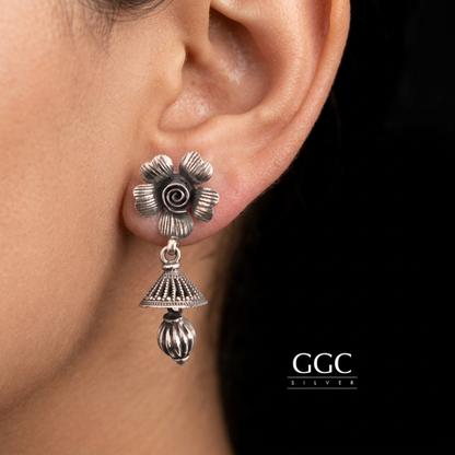 Floral Drop Earrings