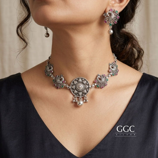 Mayur Choker Set
