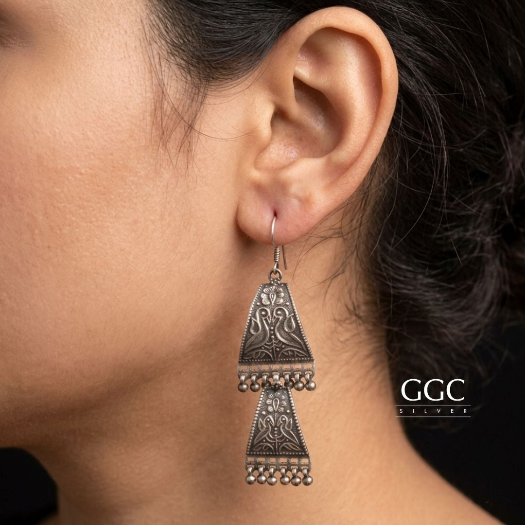 Mayur style earring