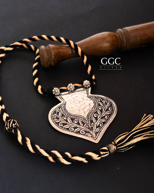 Tribe Pan Silver Pendant