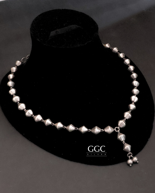 Silver Pearls Necklace