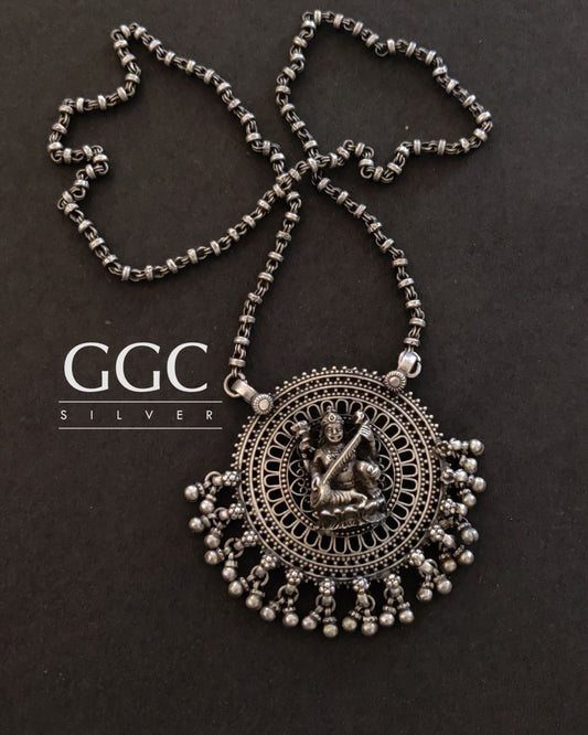 Lakshmi pendant necklace