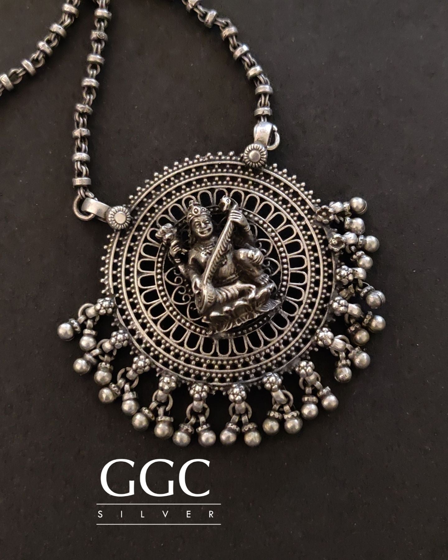 Lakshmi pendant necklace