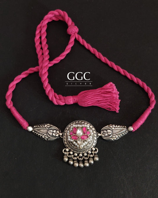 Lotus Kundan Choker